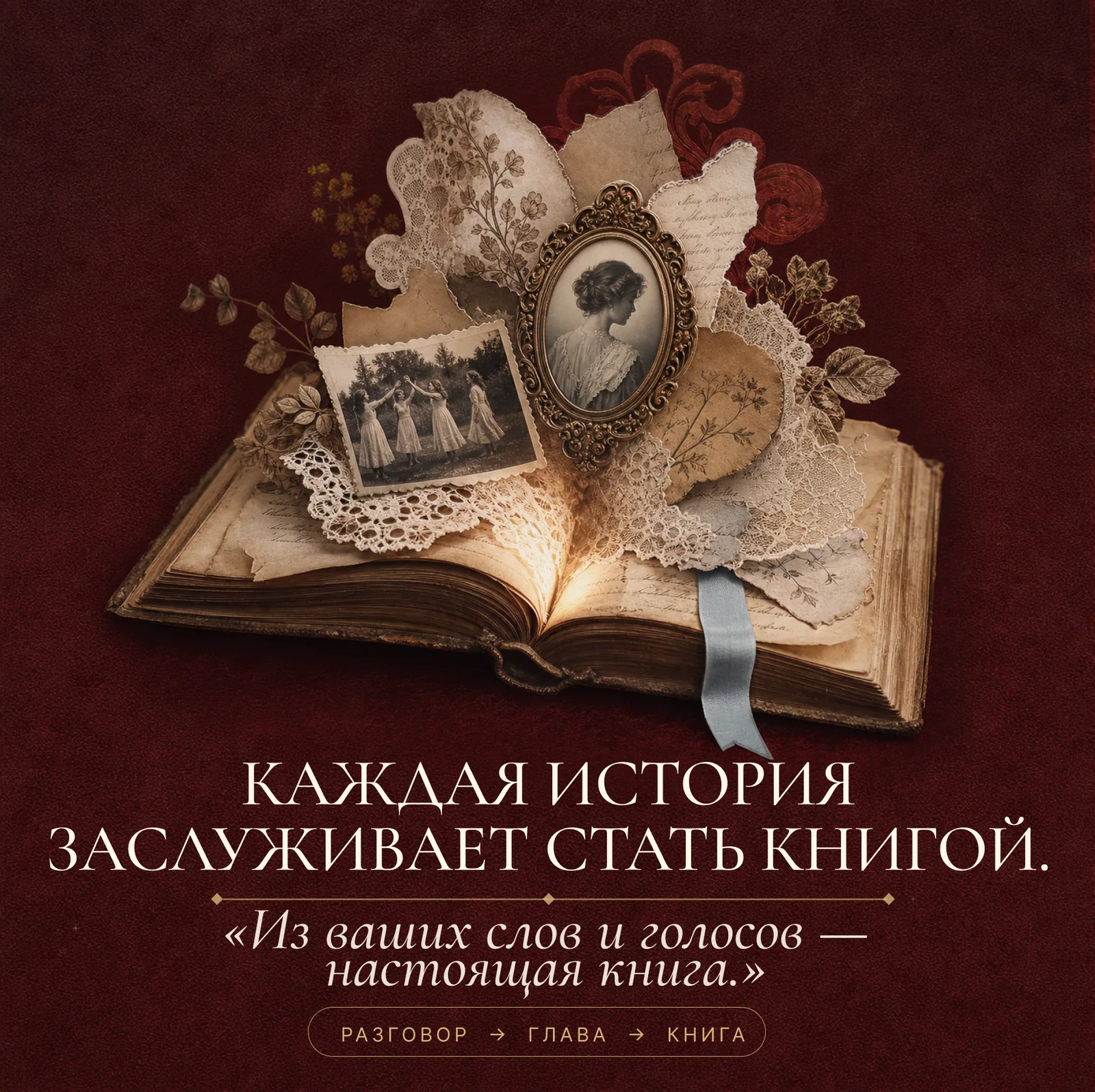 Публикация Giftory — каждая история заслуживает стать книгой